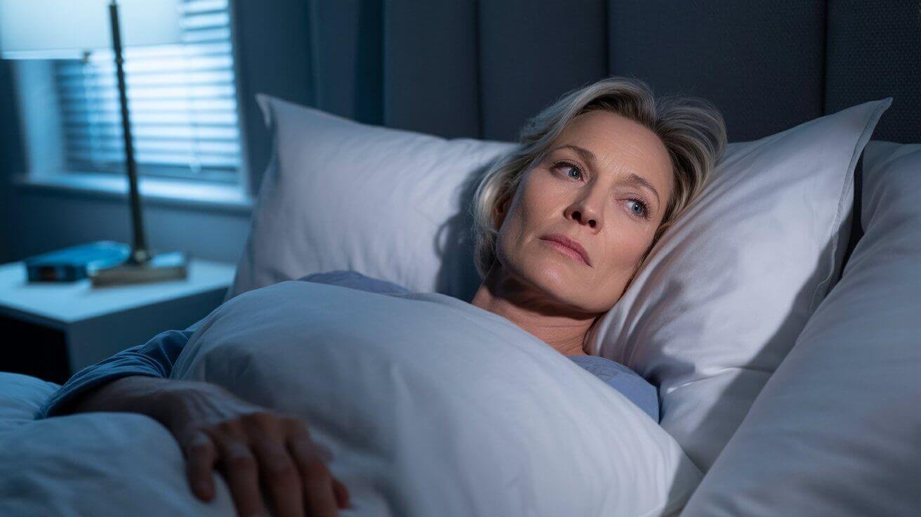 Insomnia after forty with nighttime awakenings and subtle sleep changes