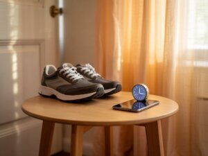 Walking & Daily Movement: Mobility Boost After 40 2 Walking and daily movement represented by a simple 5-minute movement snack routine at home.